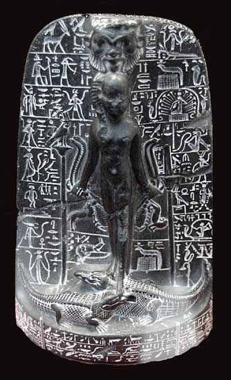 Ancient Egypt And Archaeology Web Site Magical Stela Cippus